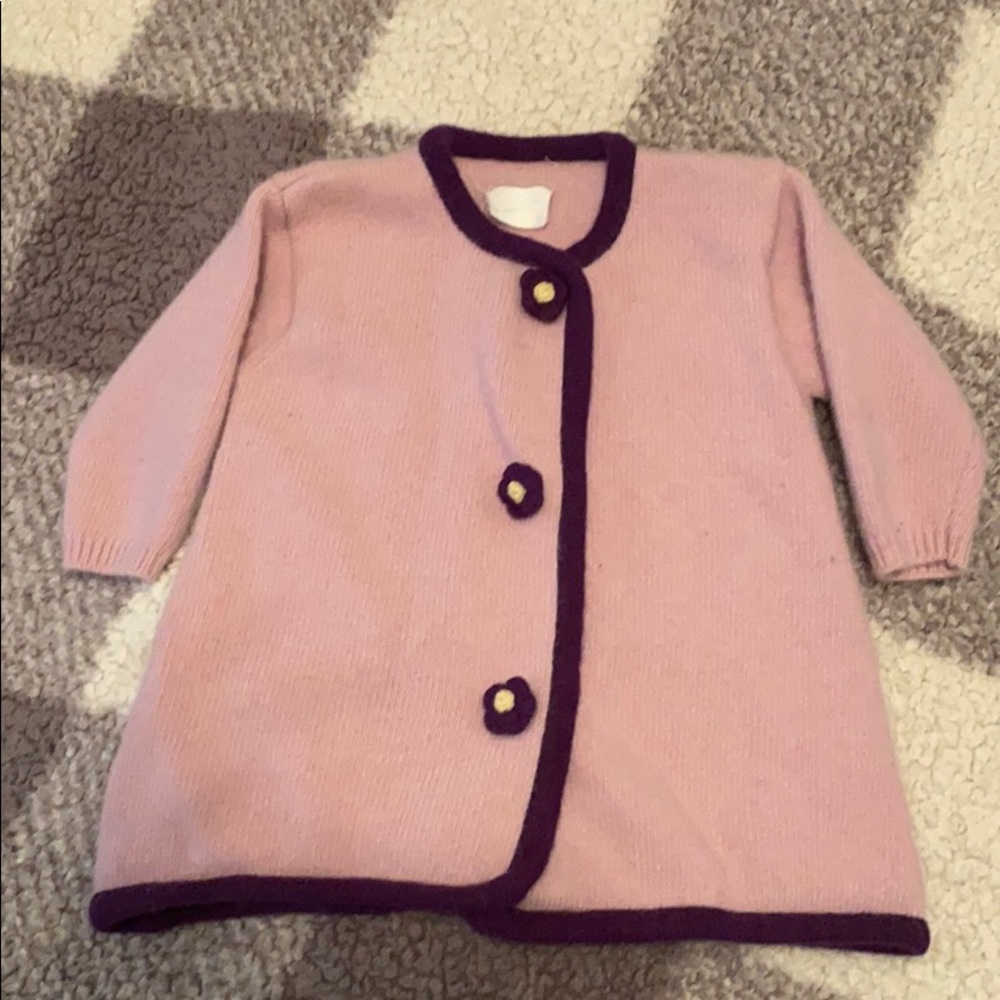 Adorable sweater/coat for little girls